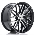 JR28 20x10 ET40 5X130 Blank Black Machined