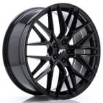 JR28 20x8.5 ET25 5x112  BLANK Gloss Black SL2 WW1