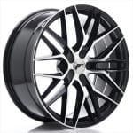 JR28 20x8.5 ET26 5X112 BLANK Gloss Black Machined Face