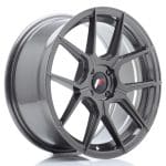 JR30 17x8 ET40 4x100 Hyper Gray