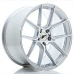 JR30 19x9.5 ET40 5x112 Silver Machined Face
