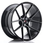 20x10 5x120 ET24 BLANK Black Brushed w/Tinted Face