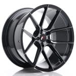 20x11 5x120 ET30 BLANK Black Brushed w/Tinted Face