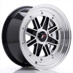 JR31 15x7.5 ET20 4X114 BLANK Gloss Black Machined Face