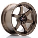 JR3 15x8 ET25 4x100 4x108 Anodized Bronze
