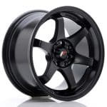 15x8 4x100 4X108 ET25 Matt Black