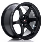JR3 16x8 ET25 4x100 4x108 Matt Black