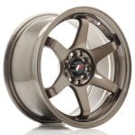 JR3 16x8 ET25 5x100 5x114.3 Bronze
