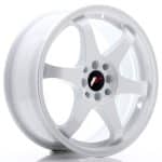 JR3 17x7 ET40 4x100 4x114.3 White