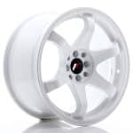 JR3 17x9 ET20 4x100 4x114 White