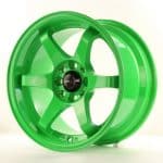 JR3 18x10.5 ET15 5x114.3 5X120 Green