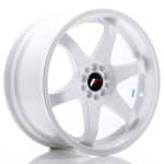 JR3 18x9 5x114.3 5x120 ET15 74.1 White