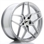 JR34 19x9.5 ET28 5x112 BLANK Silver Machined Face