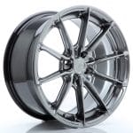 JR37 17x8 ET40 4x100 Hyper Black