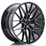 JR38 19x8.5 5x114.3 ET45 Black Brushed w/Tinted Face