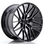 20x10.5 5x120 ET45 BLANK Black Brushed w/Tinted Face