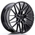 20x9 5x120 ET28 BLANK Black Brushed w/Tinted Face