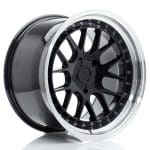 JR40 18x10.5 ET22 5x114.3  BLANK Gloss Black w/Machined Lip SL2 WW1 SL1