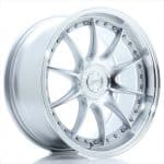 JR41 18x8.5 ET15 5x114.3 BLANK Silver Machined Face