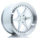 JR43 19x9.5 ET24 5x114.3  BLANK Silver w/Machined Face