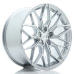 19x8 5x112 ET38 BLANK Silver w/Machined Face