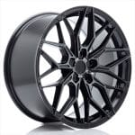 JR46 19x9.5 ET40 5X120 BLANK Black Machined w/Tinted Face