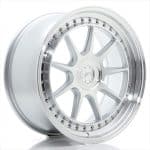 JR47 19x9 ET15 5X120 BLANK Silver Machined Face