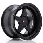 16x8 4x100 4X108 ET25 Matt Black