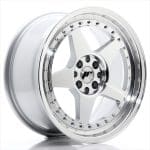 JR6 17x10 ET0 5x120 BLANK Silver Machined Face