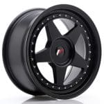 JR6 17x8 ET20 4x100  BLANK Matt Black 3