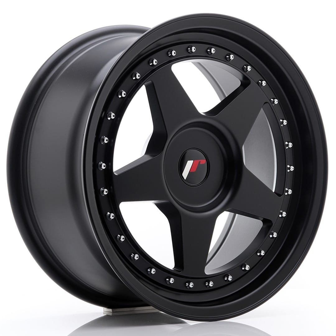 JR6 17x8 ET20 5x114.3 BLANK Matt Black - Wheelsworx