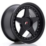 JR6 17x9 ET20 4x100 BLANK Matt Black 3