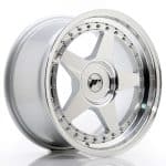 17x9 5x120 ET20 BLANK Silver Machined Face 3