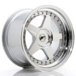 JR6 18x10.5 ET25 5x120 BLANK Silver Machined Face