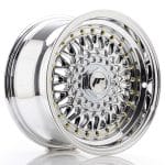 15x8  4x100 4X108 ET20 Chrome
