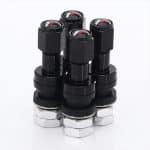 Set of Aluminum air valves JR v2 - RED