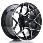 18x9 6x139.7 ET18 Gloss Black Machined Face