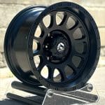 16x8.5 6x139.7 ET0 110 MATT BLACK