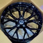 19x8.5 5x112 ET35 66.56 brixton GLOSS BLACK