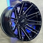 20x12 6x139.7 ET-44 106.25 BLACK MILLING MOTO METAL