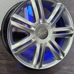 18x8 5x112 ET43 HYPER SILVER PRG074AUDI