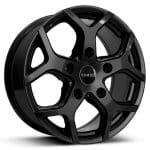 16X6.5 5x160 ET50 65.1 gloss black