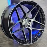 19x9.5 5x114.3 ET35 73.1 RS BLACK POLISHED RS3