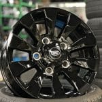 18x8 5x165.1 ET10 113.1 SOWTOOTH GLOSS BLACK