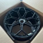20x9 5x112 ET32.1 57.1 CENTER LOCK GLOSS BLACK
