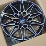 18x9 5x120 ET35 72.6 bmw BLACK MACHINED FACE WL