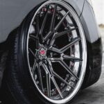 20x9.5 5x112 ET30 66.6 BRUSHED GREY WHITE PLATING