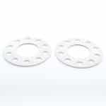 WS1 Spacers 3.5mm 5x114 69,7 Silver for Tesla