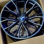 19x9.5 5x112 ET38 66.6 XFE290 /A5385  Black Half Matt BLHM  BMW