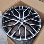 18x8 5x112 ET40 66.5 XFE30 BY1373 MB Black Polished